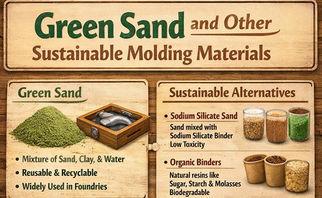 Using-Green-Sand-and-Other-Sustainable-Molding-Material-in-Steel-Casting